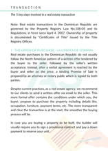 Load image into Gallery viewer, Buying Steps in the Dominican Republic